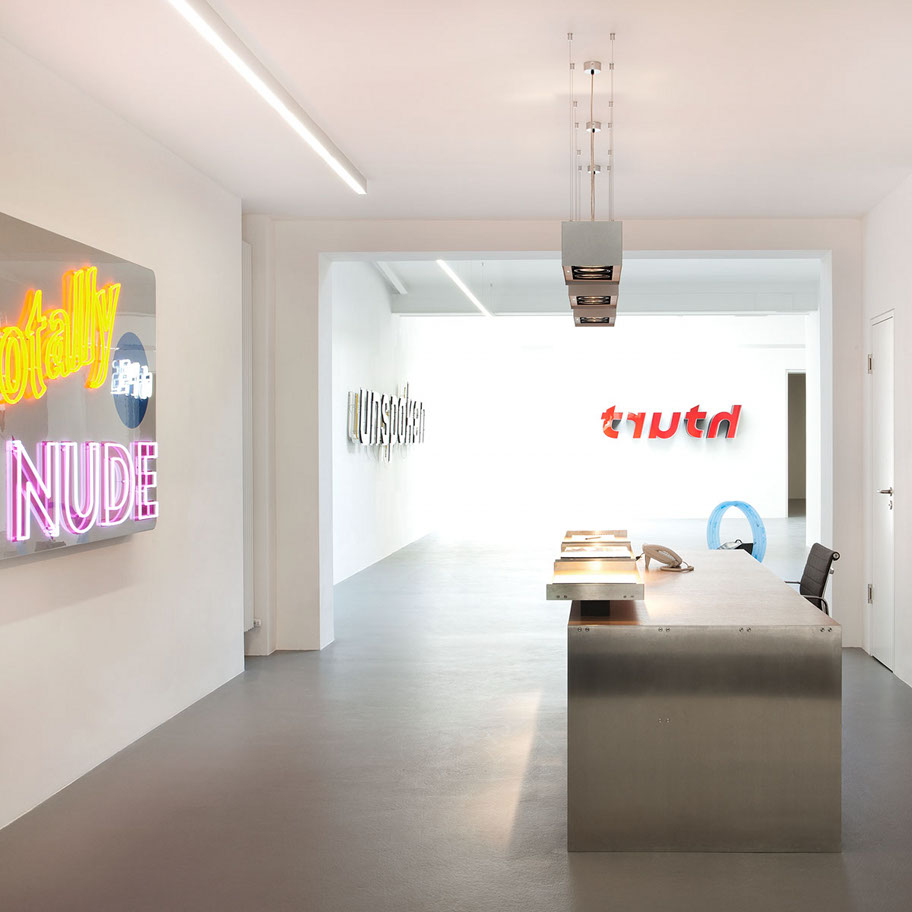 Empfang mit Kunst