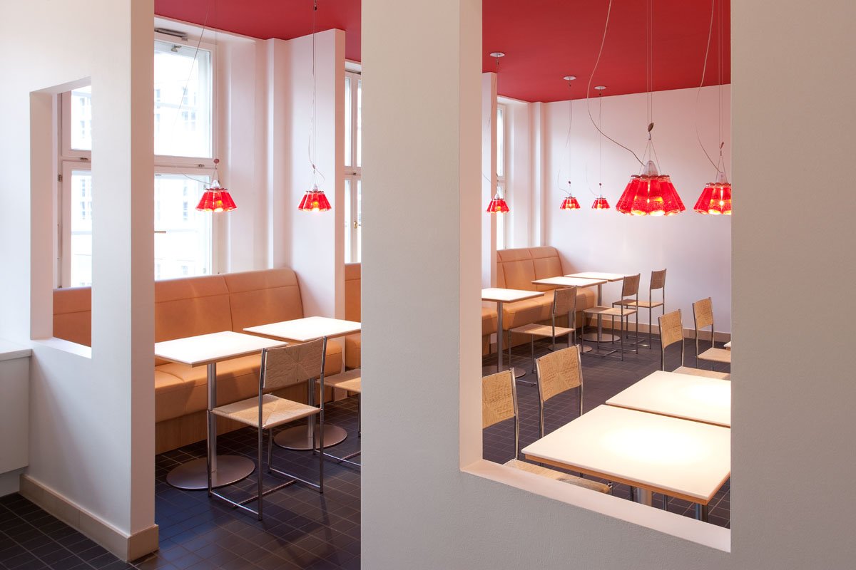 Cafeteria, Durchblick